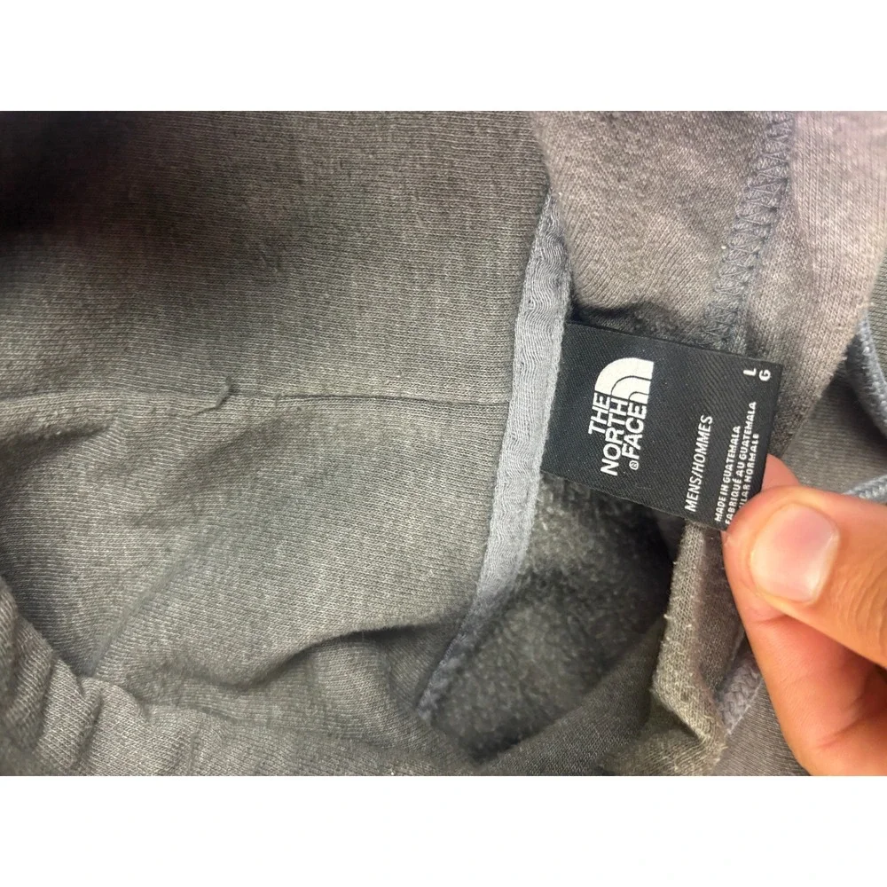 The North‎ Face Hoodie Mens Large Green Never Stop Exploring Box Logo Sweatshirt